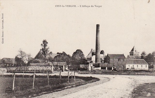 Oisy le verger pas de calais l abbaye du verger avant la guerre de 1914 cpa