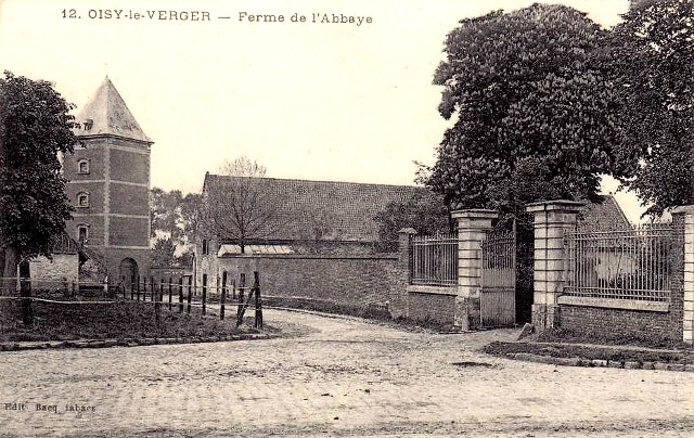 Oisy le verger pas de calais l abbaye du verger la ferme cpa