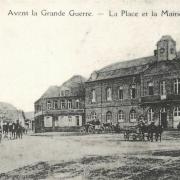 Oisy le verger pas de calais la mairie et la place cpa