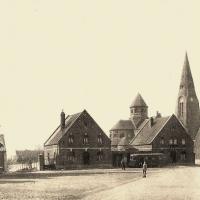 Oisy le verger pas de calais la place de l amiral desailly cpa