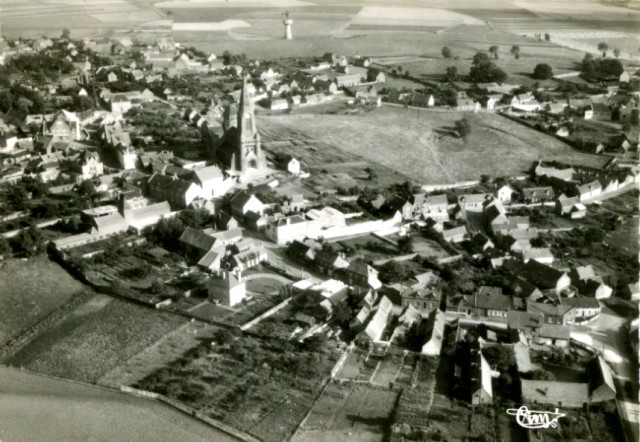 Oisy le verger pas de calais vue aerienne cpa