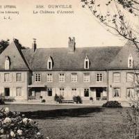 Ourville en caux seine maritime arantot chateau cpa