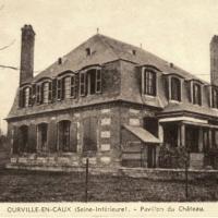 Ourville en caux seine maritime arentot chateau cpa