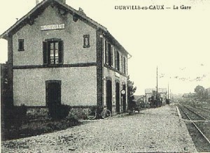 Ourville en caux seine maritime gare ferroviere