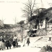 Pargnan (Aisne) CPA montée de l'église