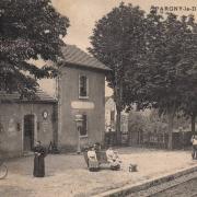 Pargny-la-Dhuys (Aisne) CPA la gare