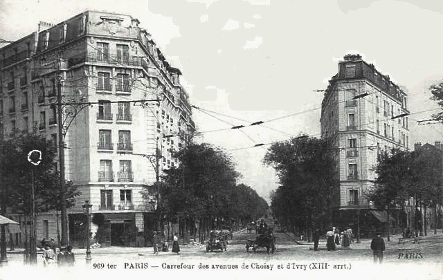 Carrefour avenues de Choisy/Ivry