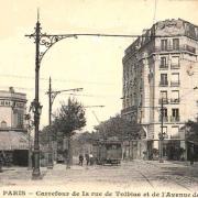 Carrefour avenues Tolbiac/Choisy