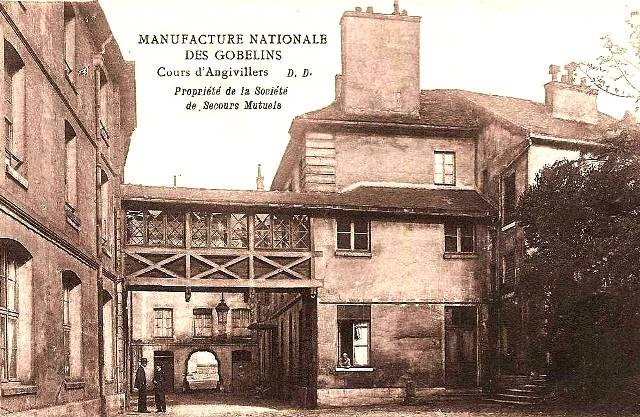 La Manufacture des Gobelins, cpa