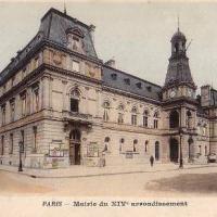 La Mairie du XIVème arrondissement, cpa