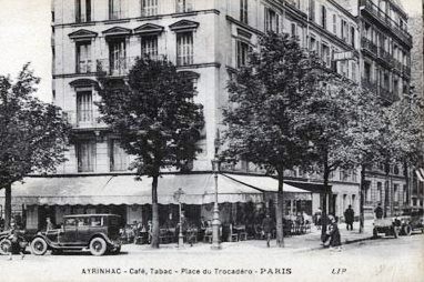La place du Trocadéro, cpa