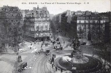 La place et l' avenue Victor Hugo