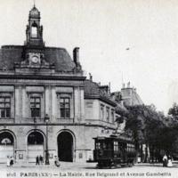 La Mairie du XXème, cpa