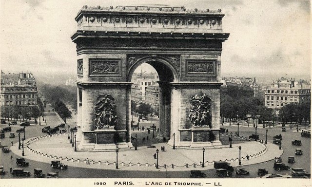 L' Arc de Triomphe de l' Etoile, cpa