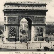 Paris 75 arc de triomphe de l etoile cpa