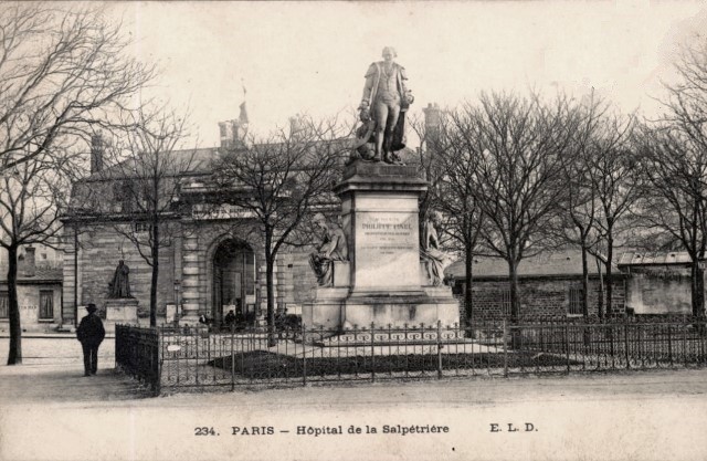 L' Hôpital de la Salpétrière, cpa