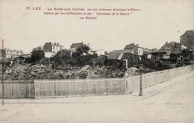 La Butte aux Cailles, cpa