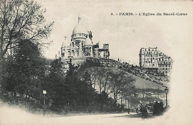 Butte Montmartre, cpa