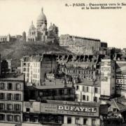 Paris 75 la butte montmartre cpa