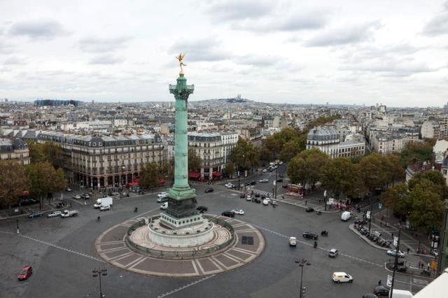 Paris 75 la place de la bastille