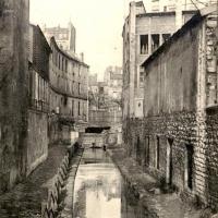 La ruelle des Gobelins, la Bièvre, cpa