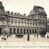 Le Louvre, cpa