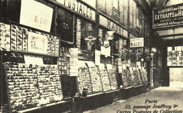 Passage Jouffroy, cpa