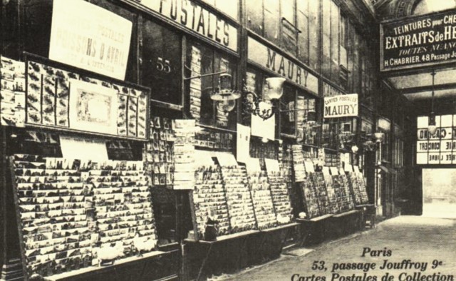 Paris 75 le passage jouffroy cpa