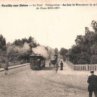 Le pont de Neuilly, cpa