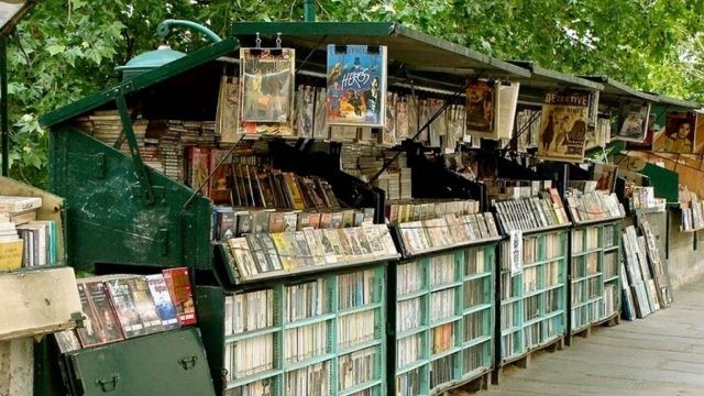 Paris 75 les bouquinistes