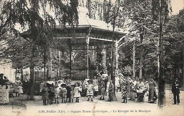 Kiosque à musique, cpa