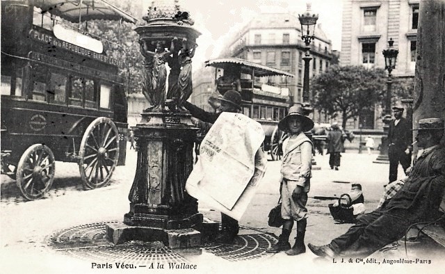 Paris 75 une fontaine wallace cpa