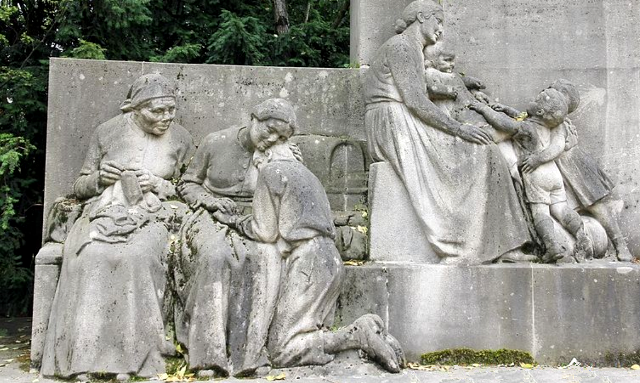 Le jardin aux mères françaises