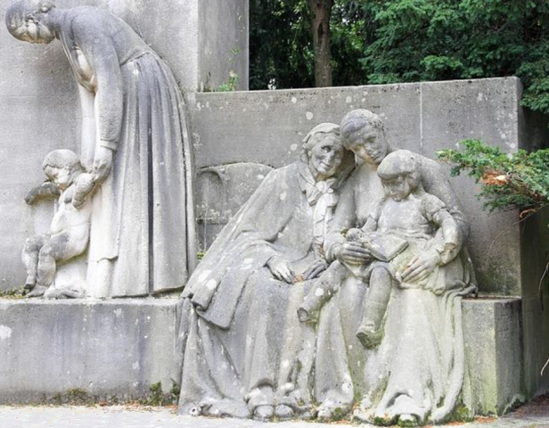 Le jardin aux mères françaises