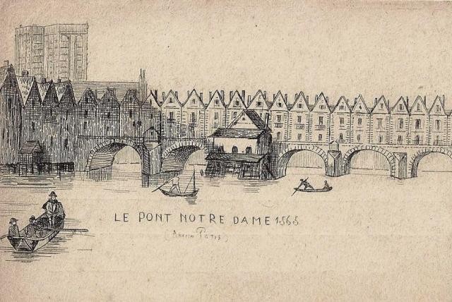 Pont Notre-Dame 1565