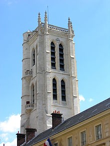La Tour Clovis du lycée Henri IV, ancienne abbaye des Saints Apôtres