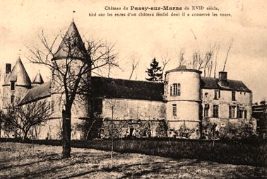 Passy-sur-Marne (Aisne) CPA Le château