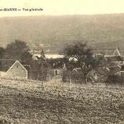 Passy-sur-Marne (Aisne) CPA vue générale