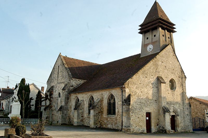 Passy-sur-Marne (Aisne) église Saint-Eloi