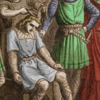 Pépin III dépose Childéric III (tonsure)