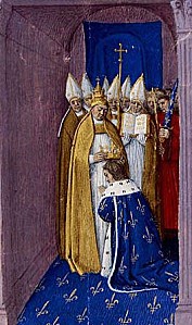 Le sacre de Pépin III