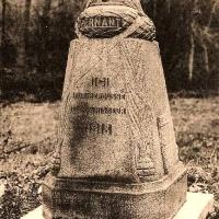 Pernant (Aisne) CPA La borne du Front