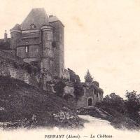 Pernant (Aisne) CPA Le château
