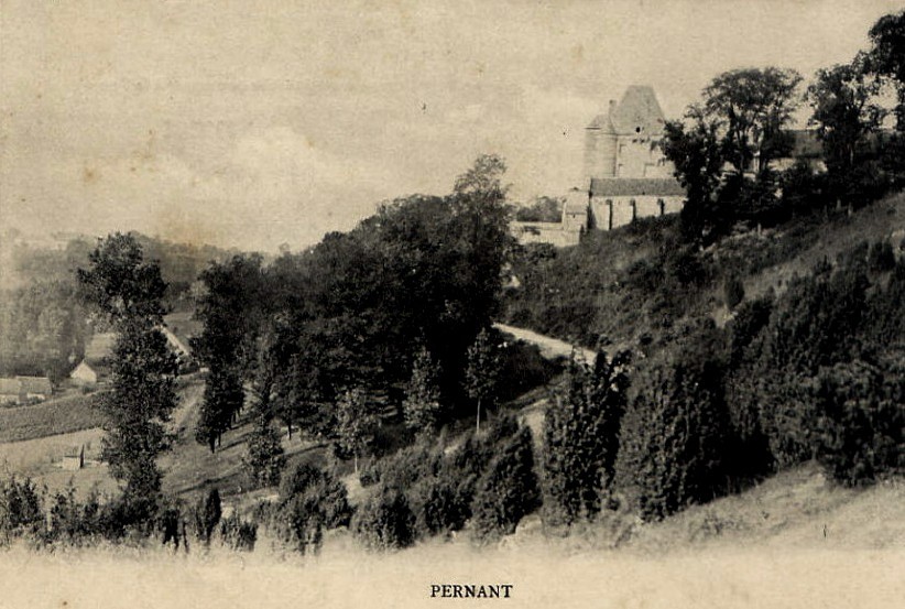 Pernant (Aisne) CPA Le château