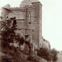 Pernant (Aisne) CPA Vestiges de la forteresse