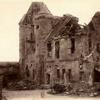 Pernant (Aisne) CPA Vestiges de la forteresse