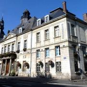 Peronne somme l hotel de ville cpa