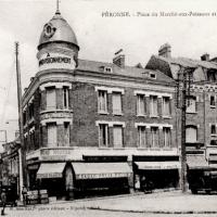 Peronne somme la rue saint nicolas cpa