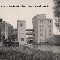 Peronne somme les grands moulins cpa