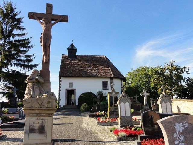 Pfettisheim 67 la chapelle de la trinite